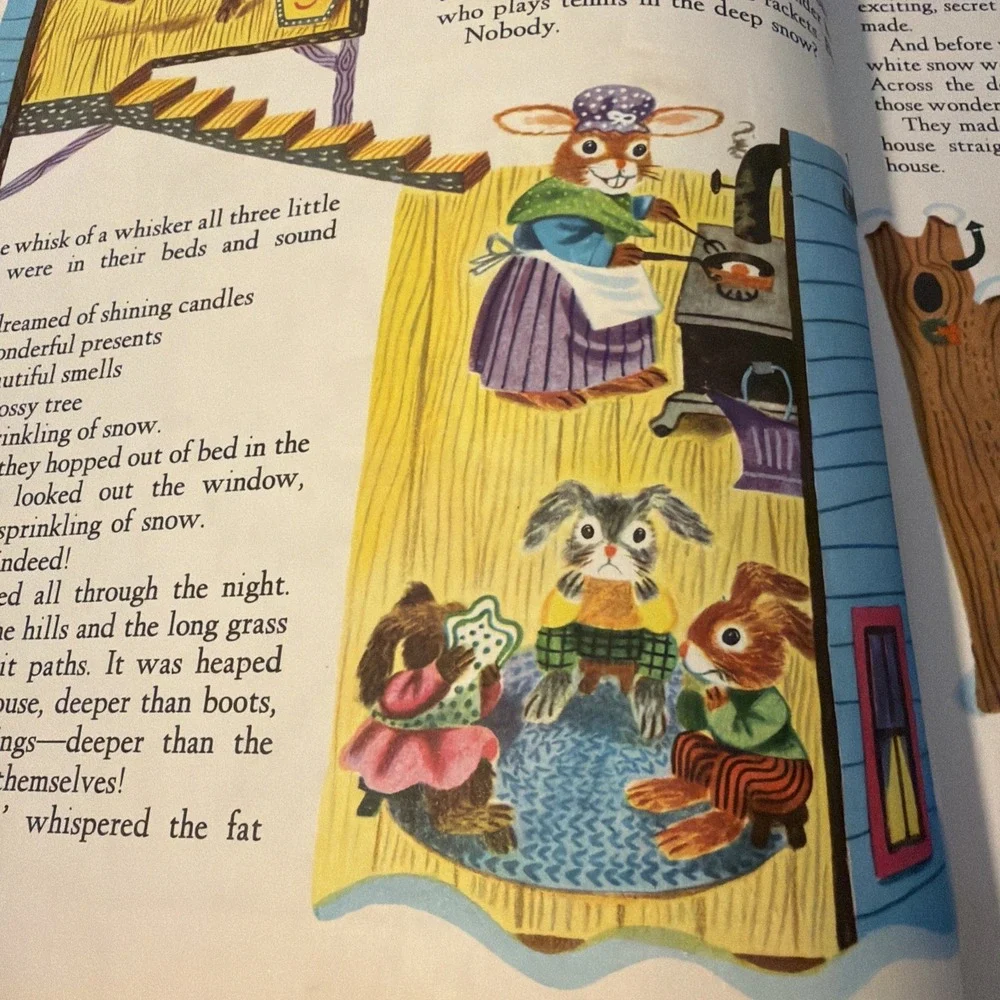 The‎ Animals' Merry Christmas by Richard Scarry (1972, Paperback) Golden Book
